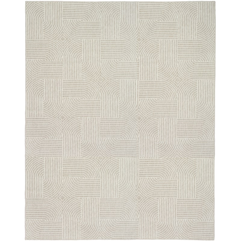 Nourison Textured Home Indoor only Geometric Area Rug