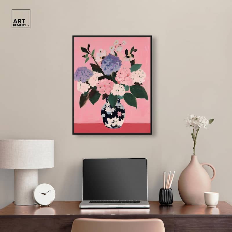 Flower Pot Dream I Canvas by Art Remedy