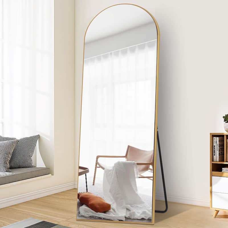 Arched Full Length Standing Floor/ Wall Mirror