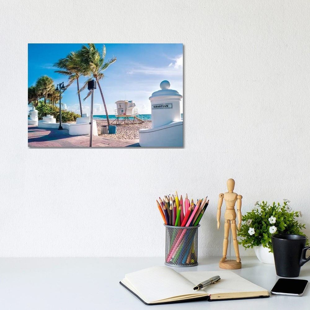 iCanvas "Fort Lauderdale Beach Morning" by Susanne Kremer Canvas Print