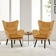 preview thumbnail 11 of 92, Upholstered Wingback Armchair Leisure Accent Chair, Single - 40.55" H x 28.34" W x 33.1" D