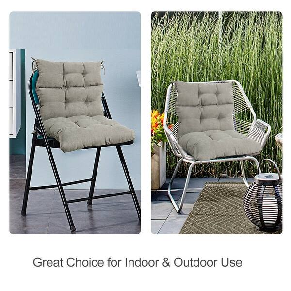 Shop 22 X 44 Tufted Outdoor Patio Chair Seating Pad Free