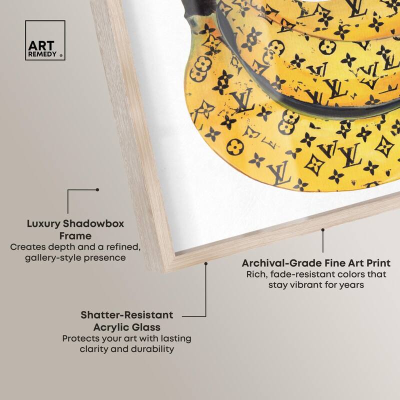 Fashion Bananas Shadowbox by Art Remedy