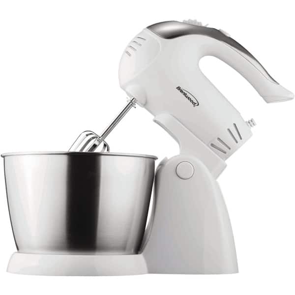 slide 2 of 4, Brentwood SM-1152 5-Speed plus Turbo Stand Mixer - 3QT Bowl - 11.8 x 8 x 12 