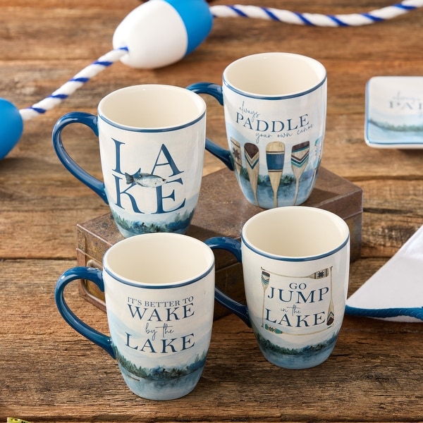Certified International Wake At The Lake Mug - Thumbnail 5