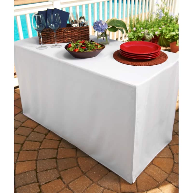 Folding Table Indoor/Outdoor Tablecloth
