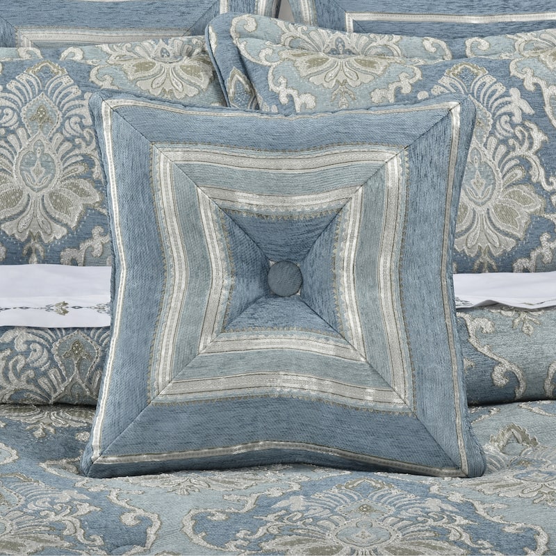 Celtic 18" Square Decorative Throw Pillow - Polyester - Spa Blue - Accent