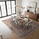 preview thumbnail 34 of 76, Traditional Flat Pile Washable Rug – Pet Friendly, Non-Slip, Ideal for Living Room, Entryway, or Bedroom