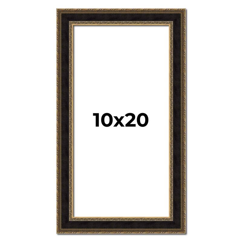 10x20 Frame Gold Antique Vintage Sold Wood Picture Frame | 1.75 Inch