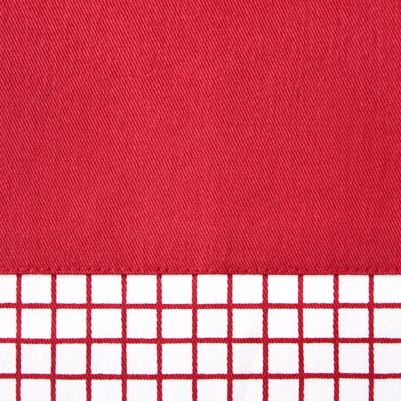 KITCHENAID Gourmet Series Gridlines Little Chef Apron, Water & Stain Resistant