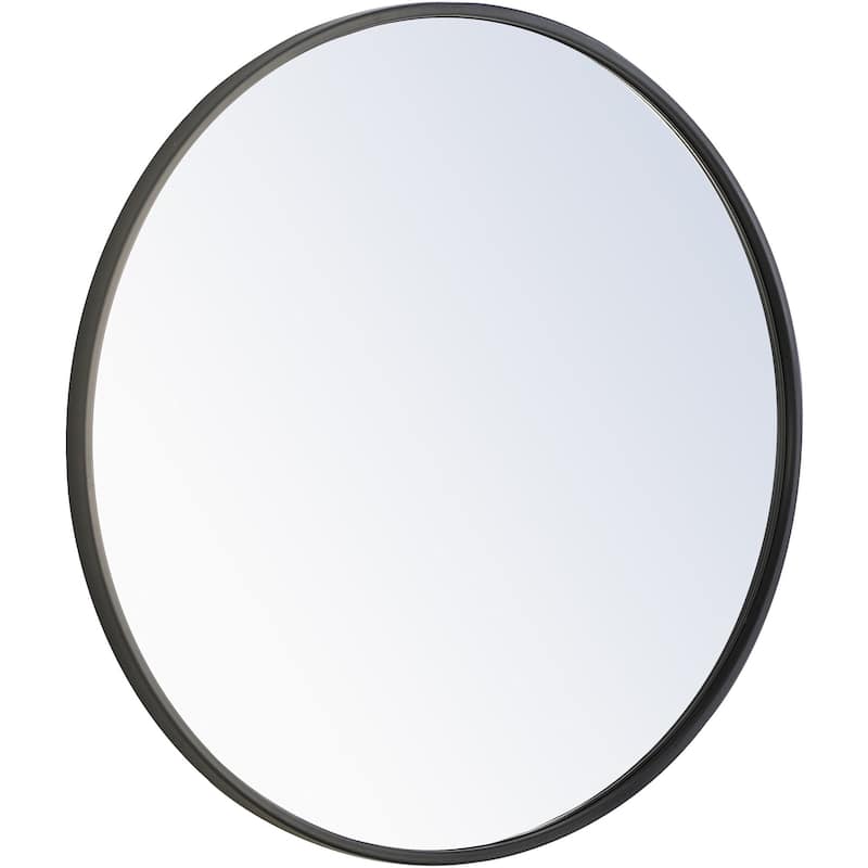 Elegant Lighting Eternity 24" Diameter Circular Metal Framed Wall