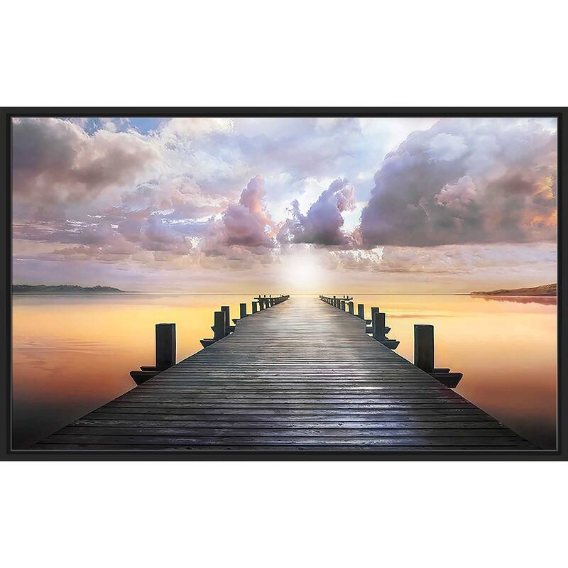 "Blue Way" Print on Floating Canvas