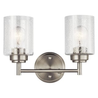 Kichler Lighting Winslow 2-light Brushed Nickel Bath Vanity Light