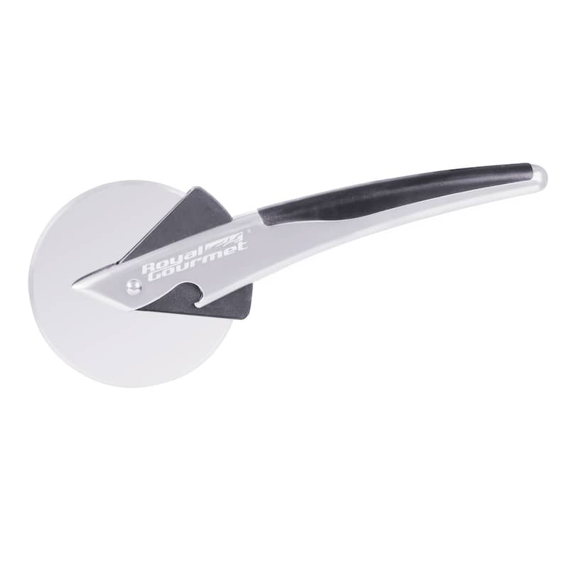 Royal Gourmet 2-Piece Pizza Set, 13in Pizza Stone and Wheel Cutter