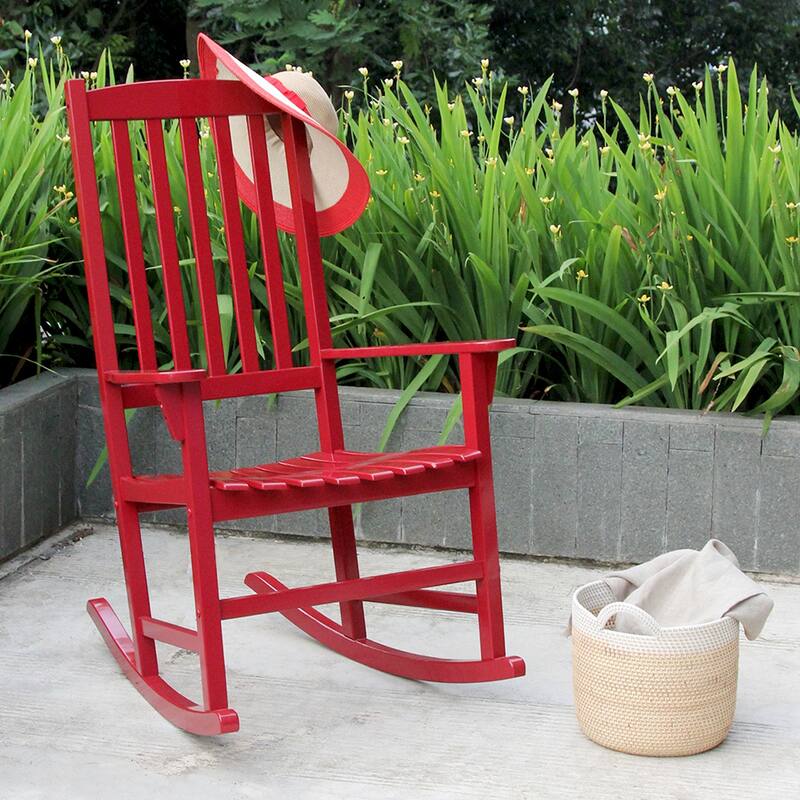 Cambridge Casual Alston Wood Outdoor Rocking Chair