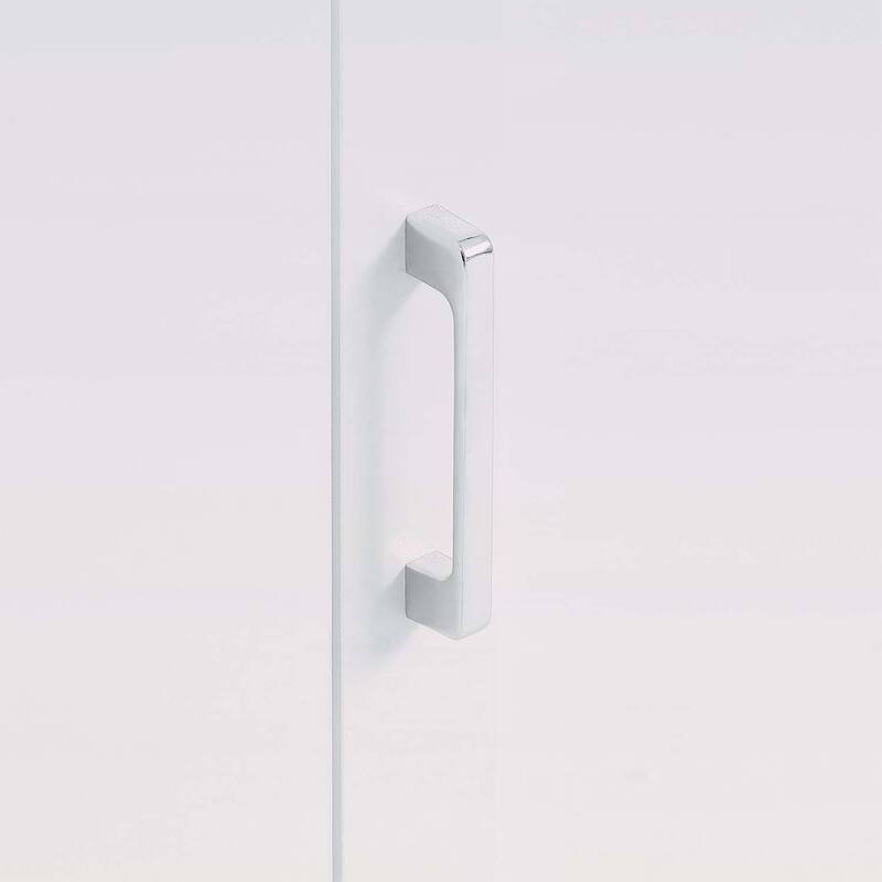 Tall Freestanding Bathroom Storage Cabinet with Adjustable Shelves,Hooks,and Anti-Toppling Device