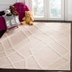 preview thumbnail 1 of 2, SAFAVIEH Handmade Kids Geta Wool Rug 3' x 5' - Pink/Ivory - Rectangle