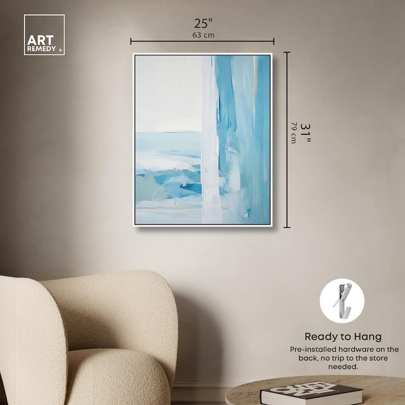 Transcendent Tides II Canvas by Art Remedy