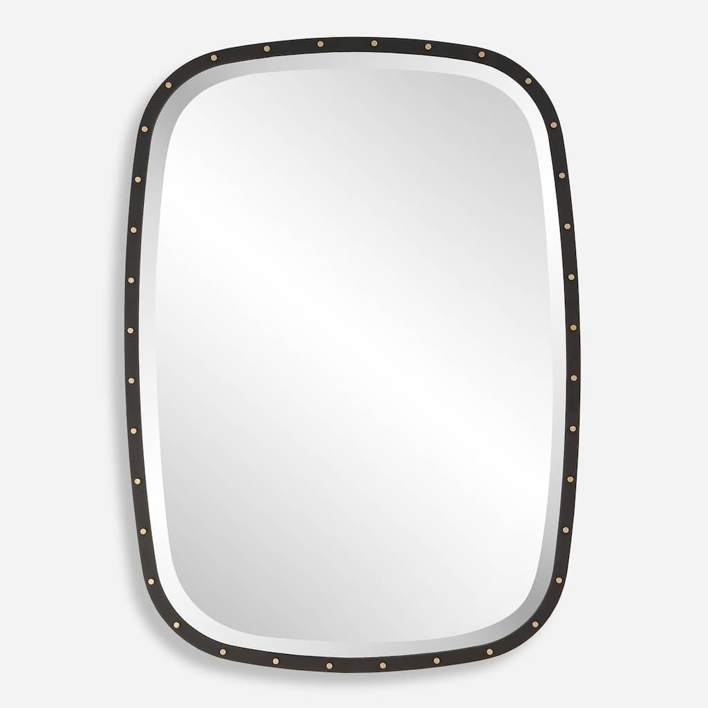 Uttermost Benedo Industrial Mirror - 36"H x 26"W x 1.5"D