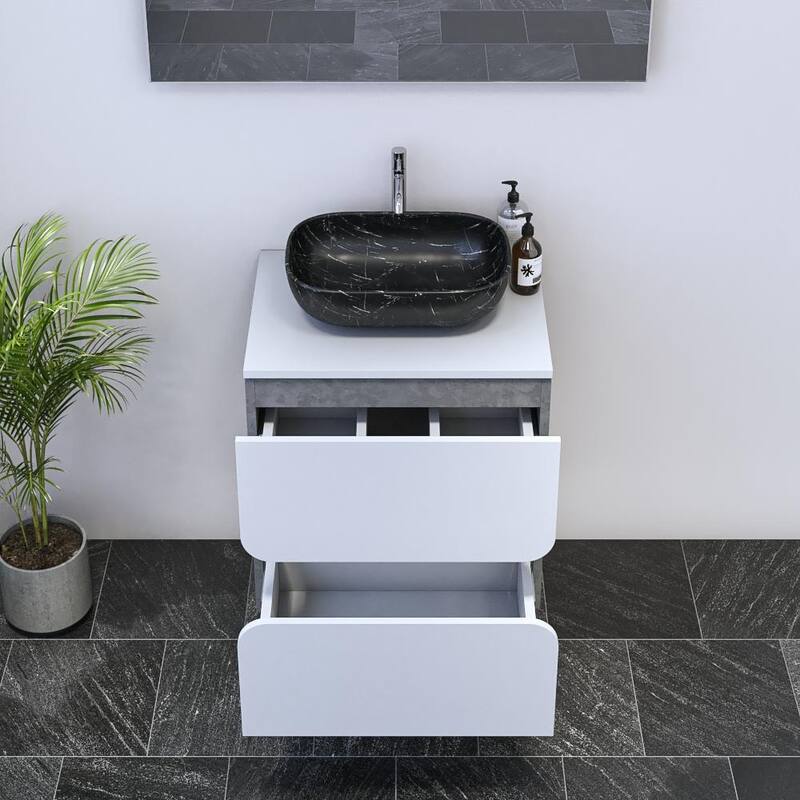 Azurro 2S 60 Floating Bathroom Vanity (24" Width)