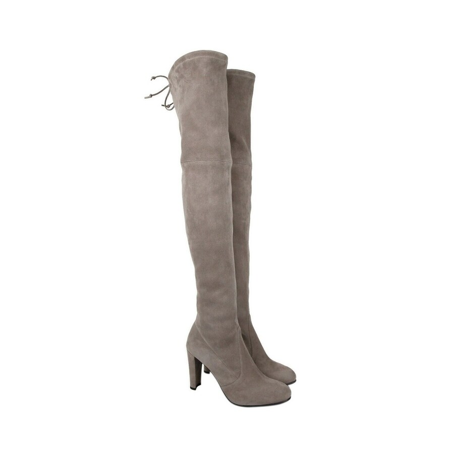 womens taupe suede boots