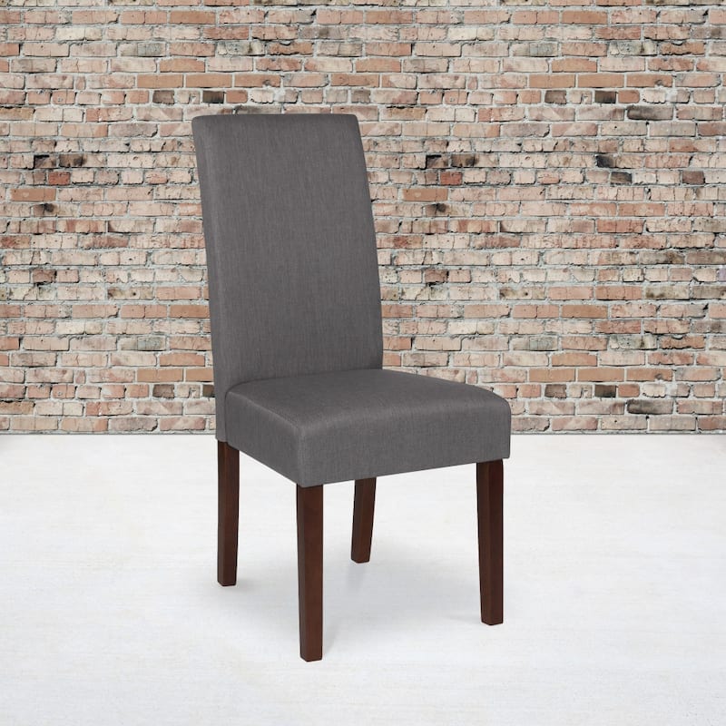Upholstered Wood Parsons Chair (Set of 2) - 19"W x 21.5"D x 40"H