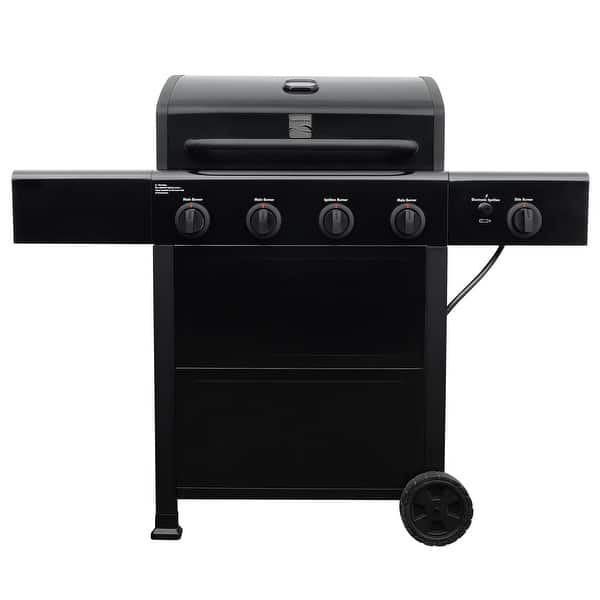 Kenmore 4 Burner plus Side Burner All Black Grill Bed Bath & Beyond