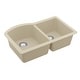preview thumbnail 19 of 56, Karran Undermount Quartz Double Bowl Kitchen Sink