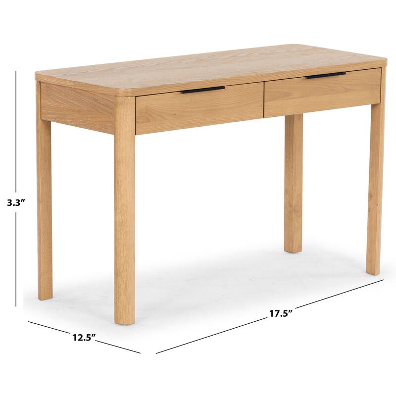 SAFAVIEH Couture Gabrietta 2 Drawer Wood Desk