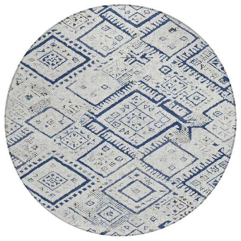 Machine Washable Indoor/ Outdoor Global Andes Chantille Rug