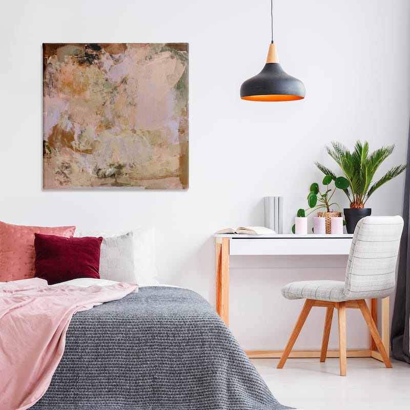 Stupell Earth Tones Abstraction Canvas Wall Art Design By Hayley Michelle