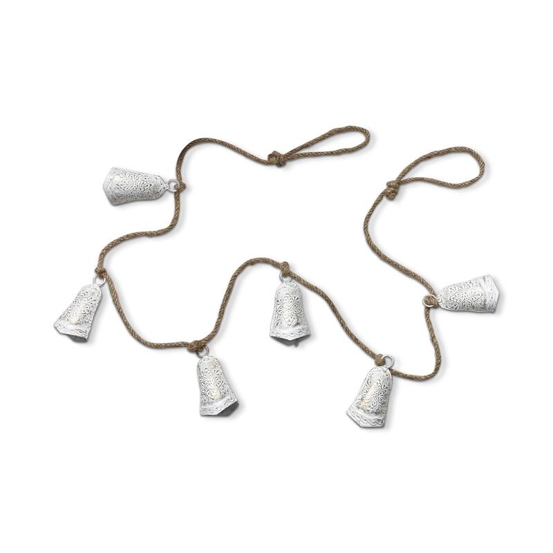 Balsam Bell & Jute Rope Garland