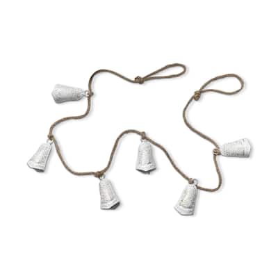 Balsam Bell & Jute Rope Garland