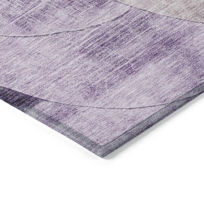 HomeRoots Geometric Transitional Rectangle Outdoor Rug
