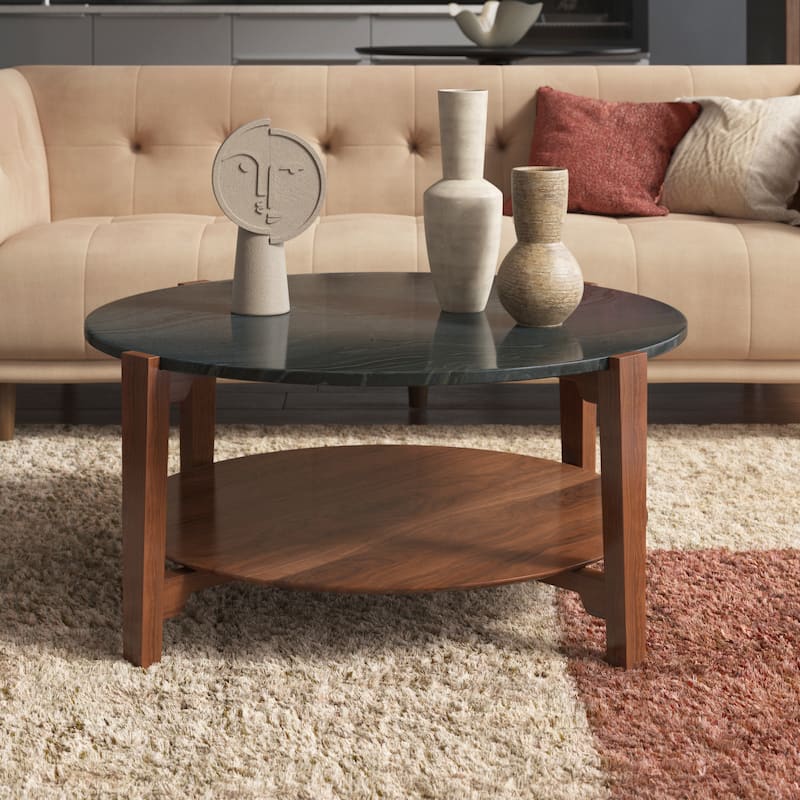 Edwin Genuine Marble Coffee Table
