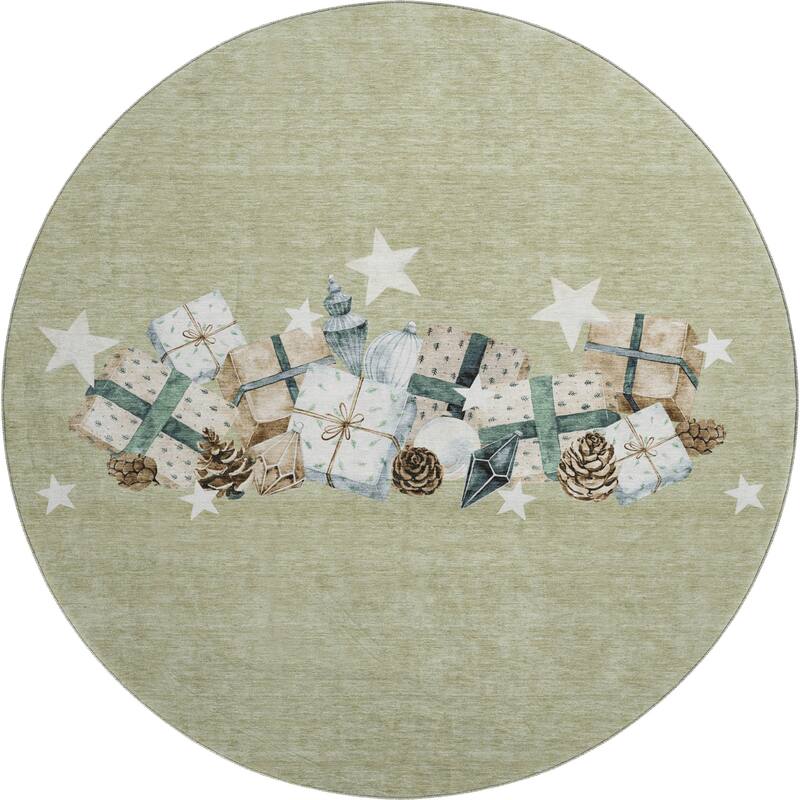 Premium Washable Super Soft Christmas Presents Mayfield Rug