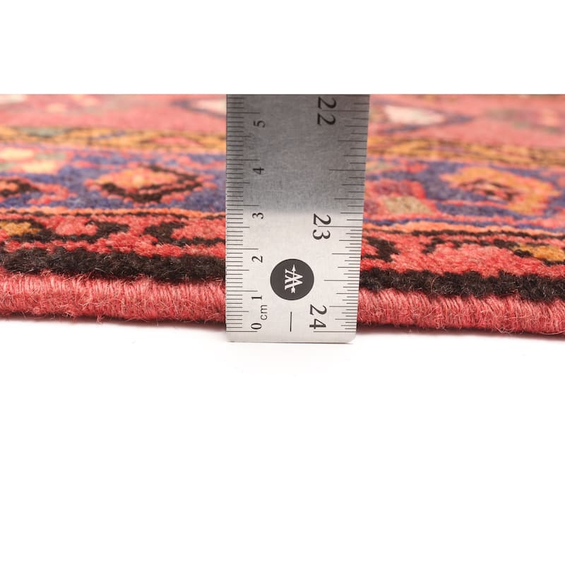 ECARPETGALLERY Hand-knotted Andelz Red Wool Rug - 4'4 x 7'3