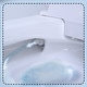 preview thumbnail 15 of 18, Smart Toilet Bidet Combo with Foot Sensor Open Cover/Seat, LED Display, Self-Cleaning Nozzle, Heated Seat, Night Light