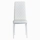 preview thumbnail 23 of 25, Modern minimalist dining chair, restaurant home conference chair set of 4