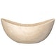 preview thumbnail 5 of 11, Eden Bath Small Stone Canoe Sink - Polished Beige Travertine