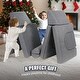 preview thumbnail 7 of 19, Kids Couch, Toddler Couch Sofa Bed, Kids Chair Seat Playroom Furniture, Child Sectional Sofa