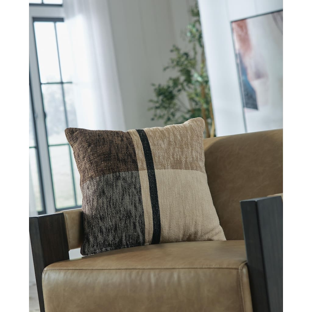 Signature Design by Ashley Adrielton Black/Brown Pillow