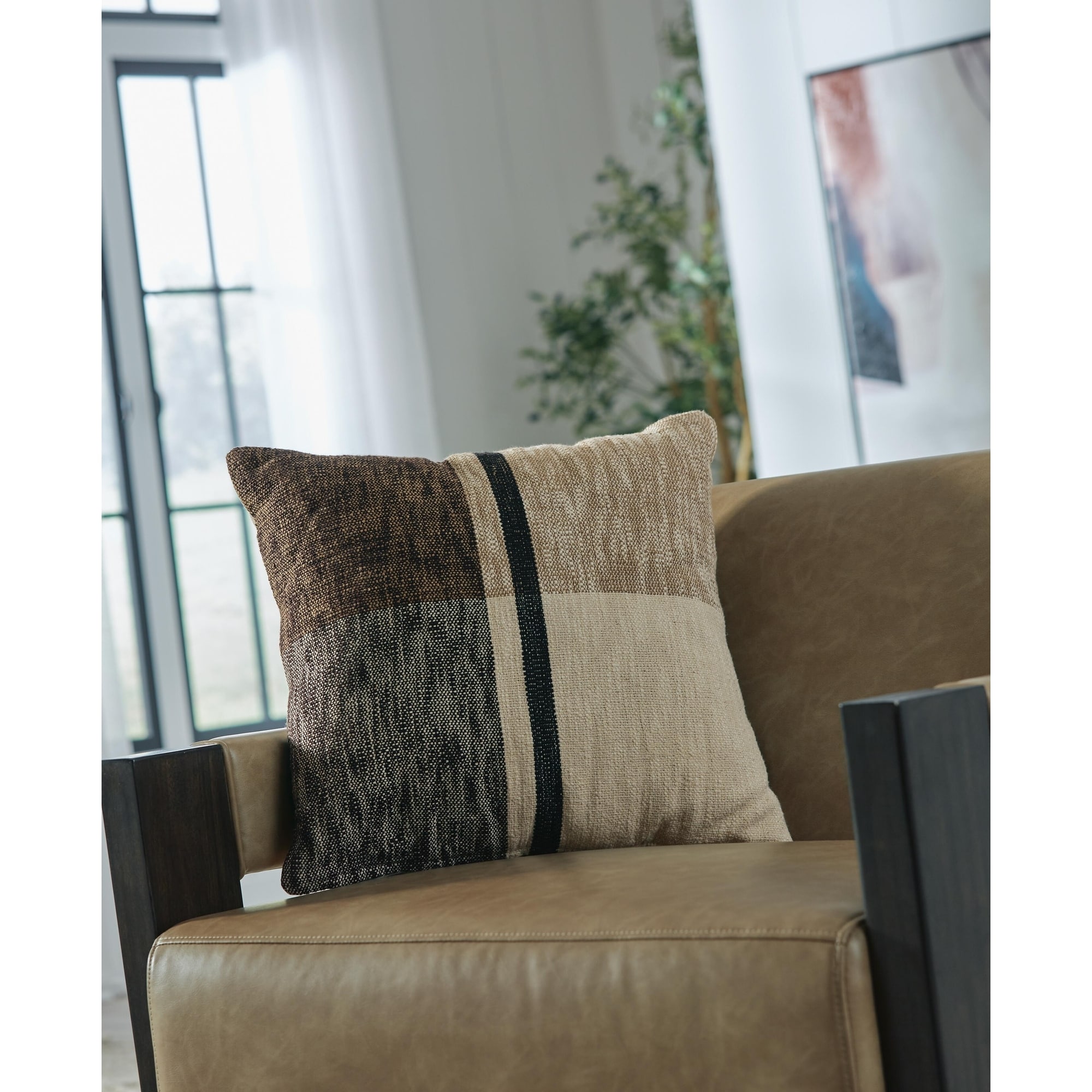Signature Design by Ashley Adrielton Black/Brown Pillow