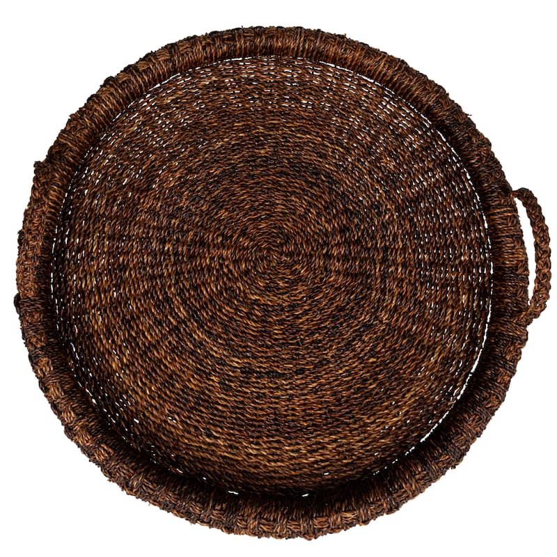 Braided Bankuan Tray with Handles