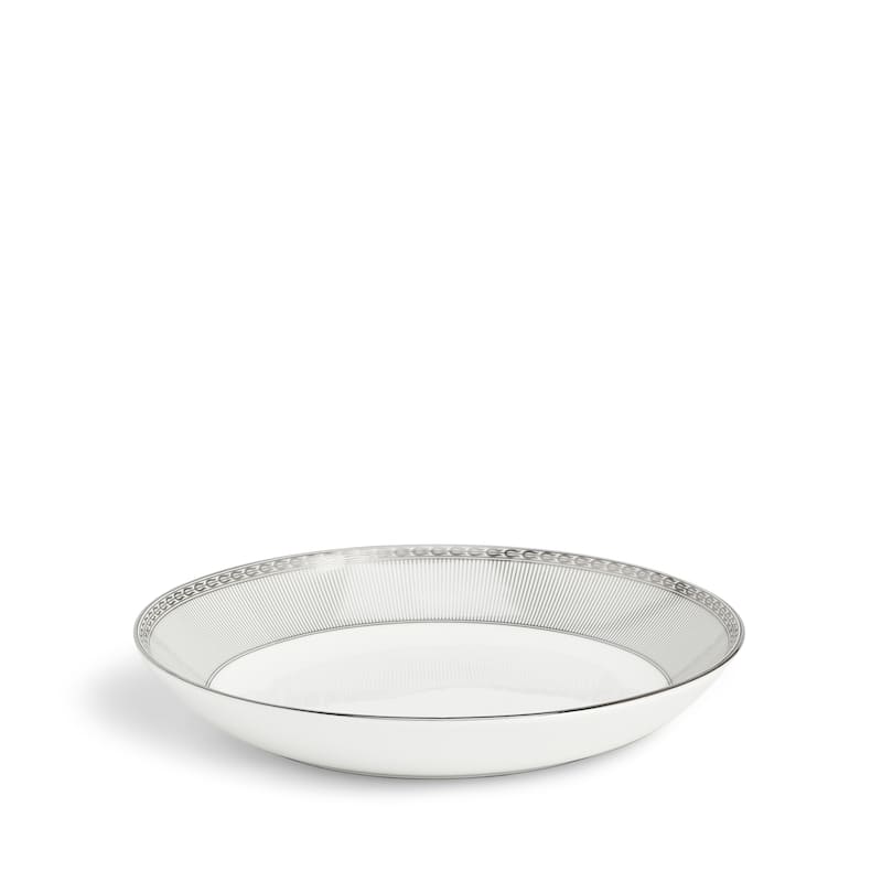 Wedgwood Silver Tonquin Deep Plate 22cm 8.6in