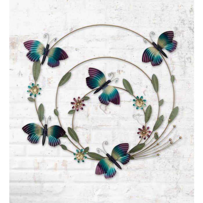 Butterfly Circle of Life Wall Decor