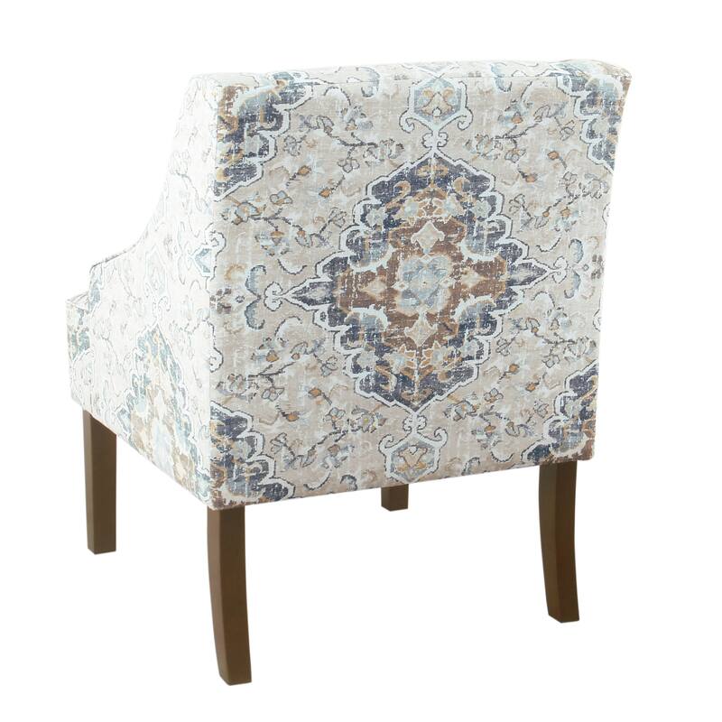 Porch & Den Holman Upholstered Swoop Arm Chair