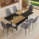 Option Dark Grey-6 Chairs