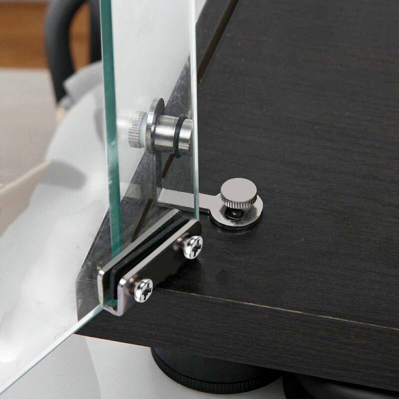 Tempered Glass Display Cabinet with Bluetooth LED Lights, Locking Casters, Wine and Curio Storage Cabinet