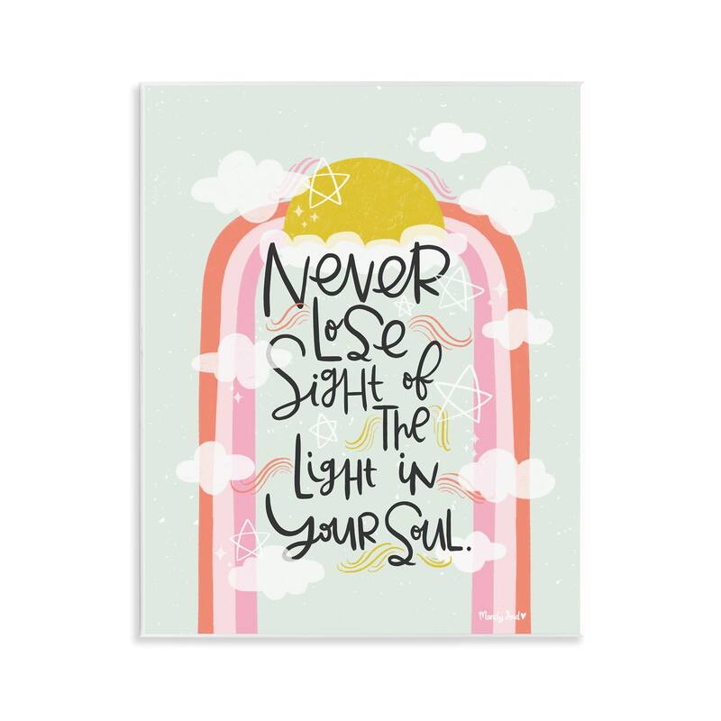 Stupell Light In Your Soul Wall Plaque Art Design By Mandy Ford Art + Illustration - 11 x 14